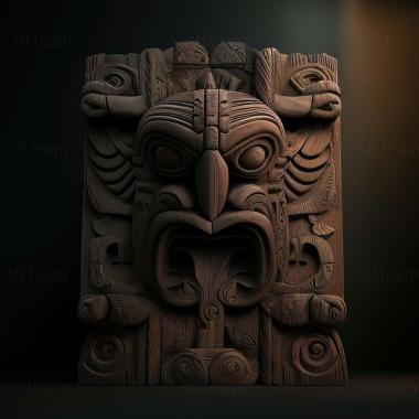 3D model totem (STL)